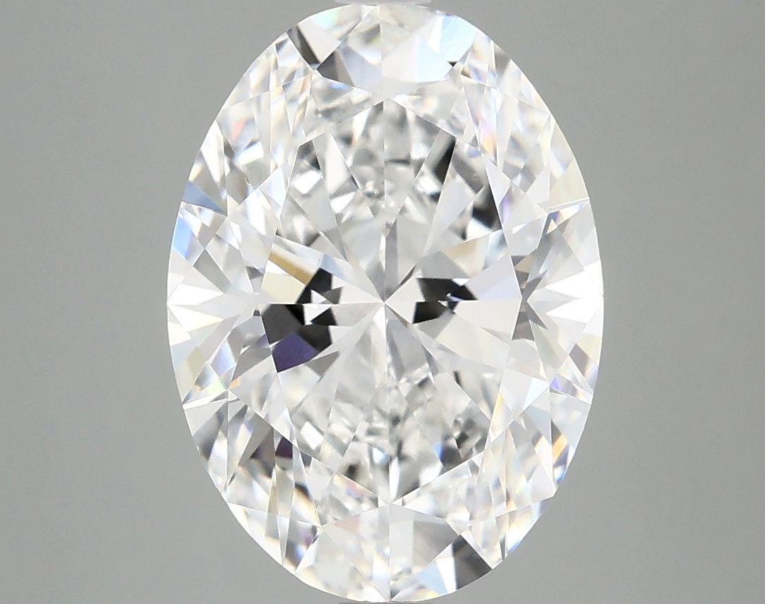 4.10 ct. oval Lab Grown Diamond front image