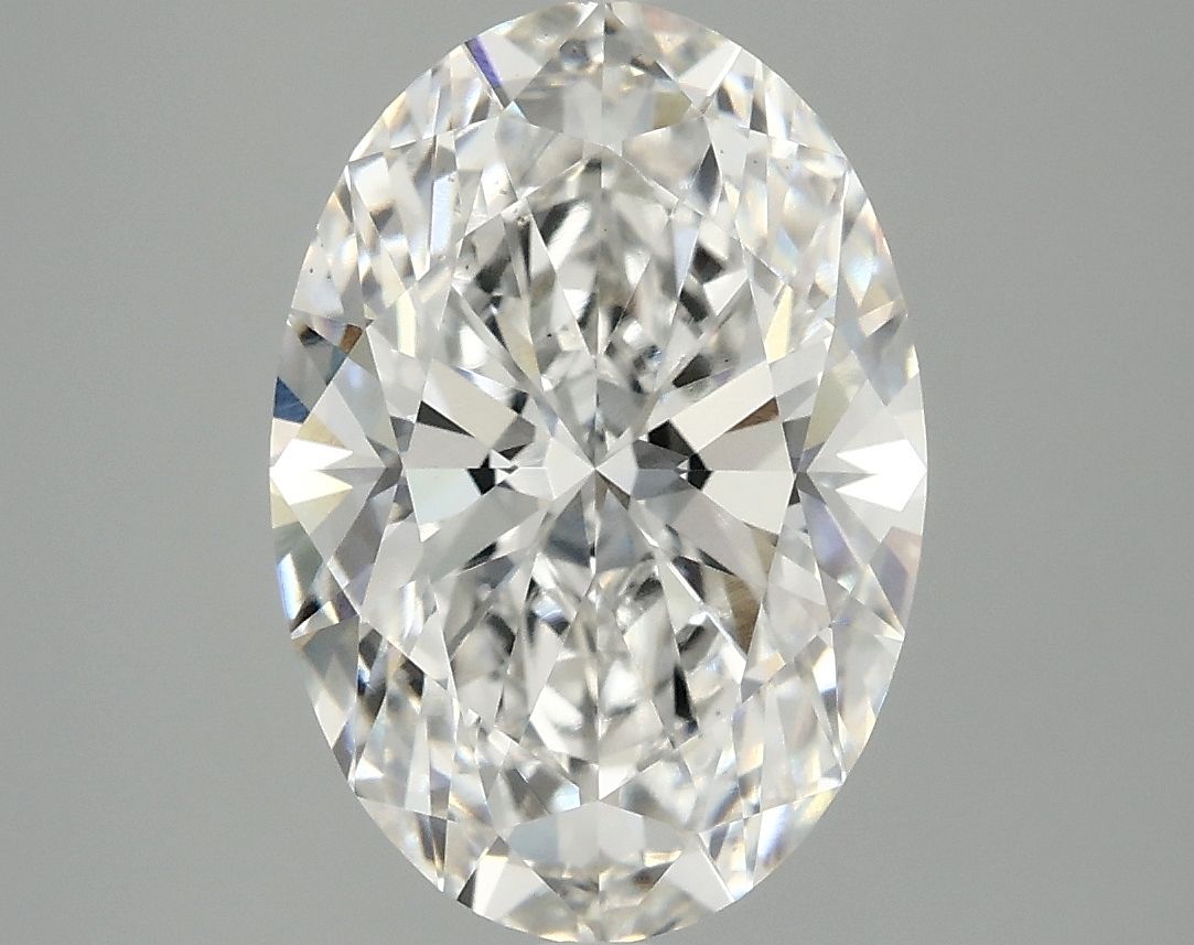4.08 ct. oval Lab Grown Diamond front image