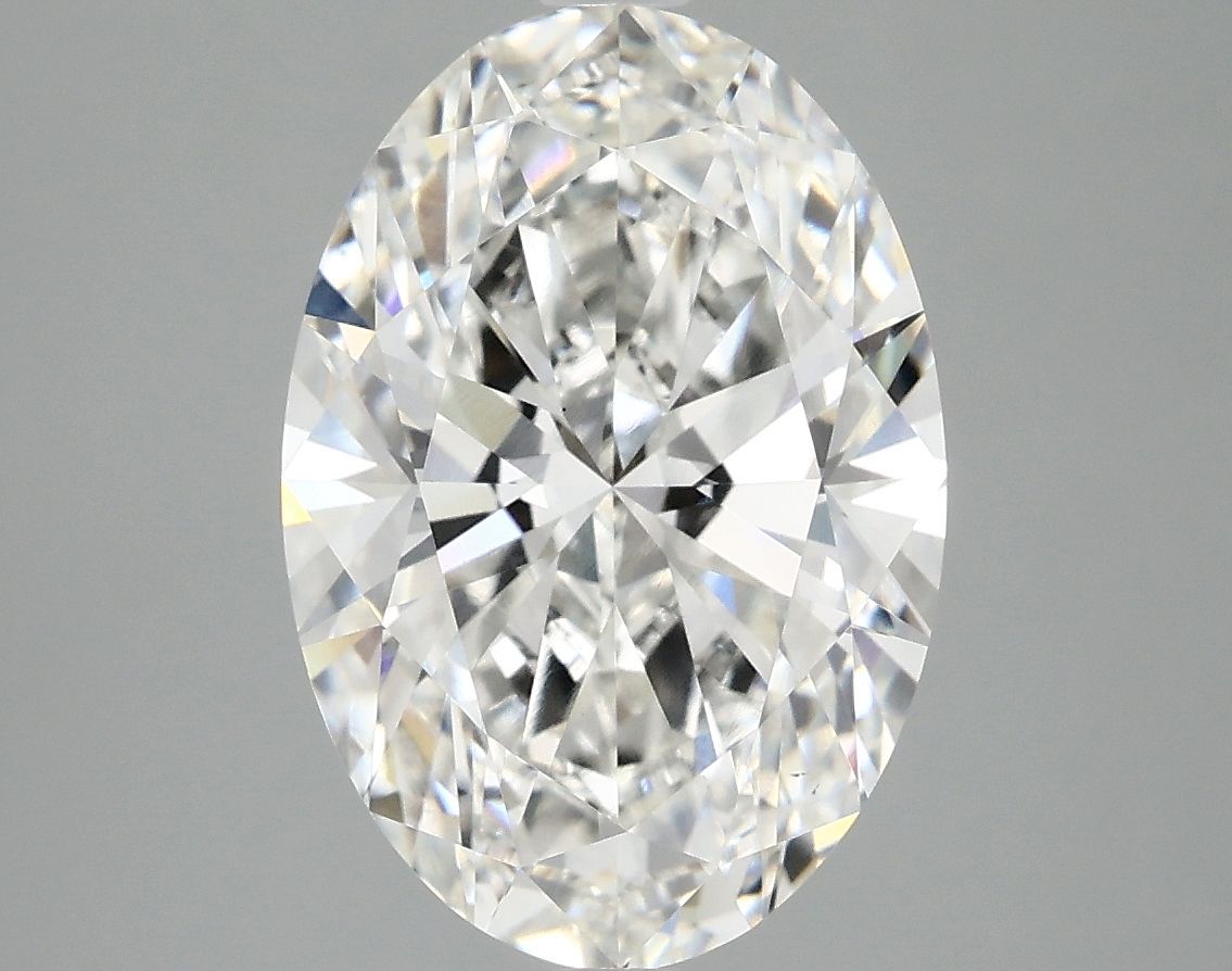 4.09 ct. oval Lab Grown Diamond front image