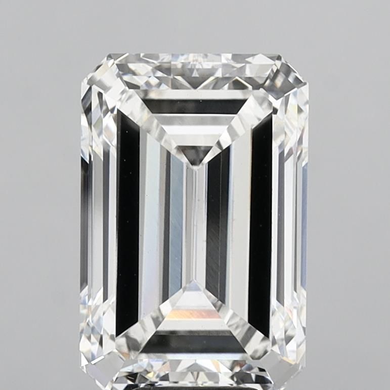 8.01 ct. emerald Lab Grown Diamond front image