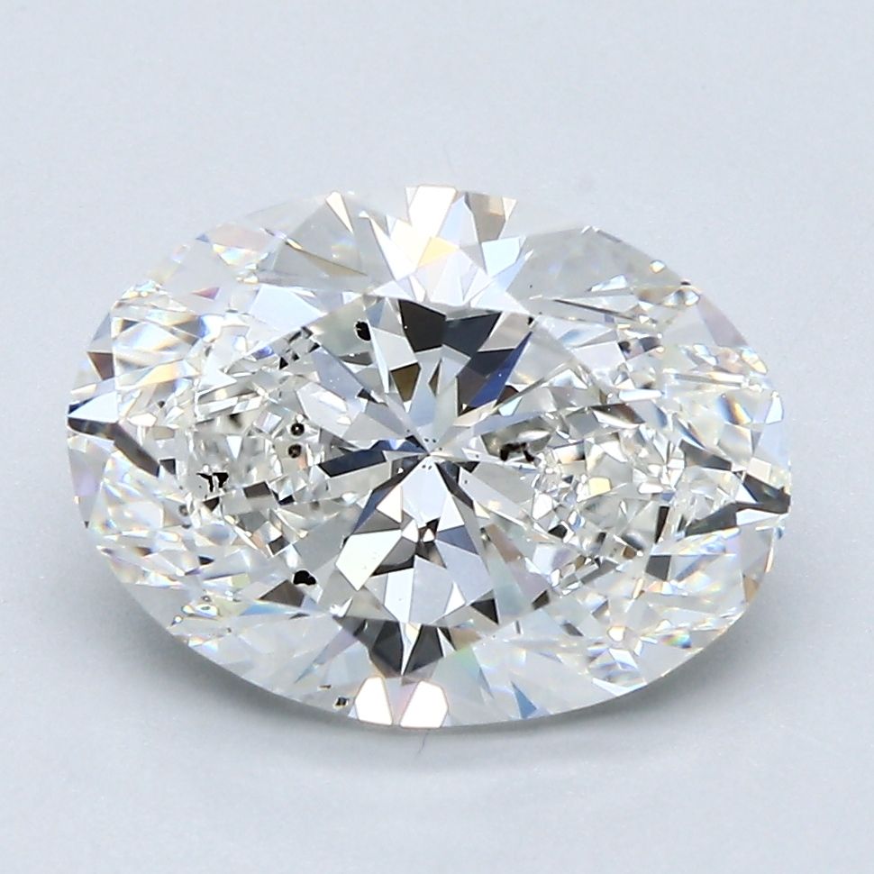 3.51 Carat Oval Diamond G SI2