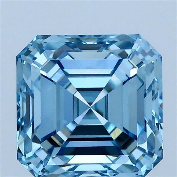 2.06 ct lab-grown Asscher Diamond