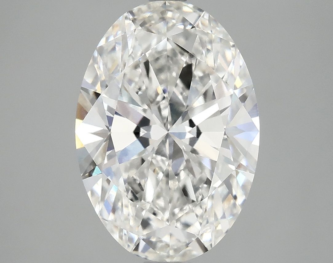 3.91 ct. oval Lab Grown Diamond front image