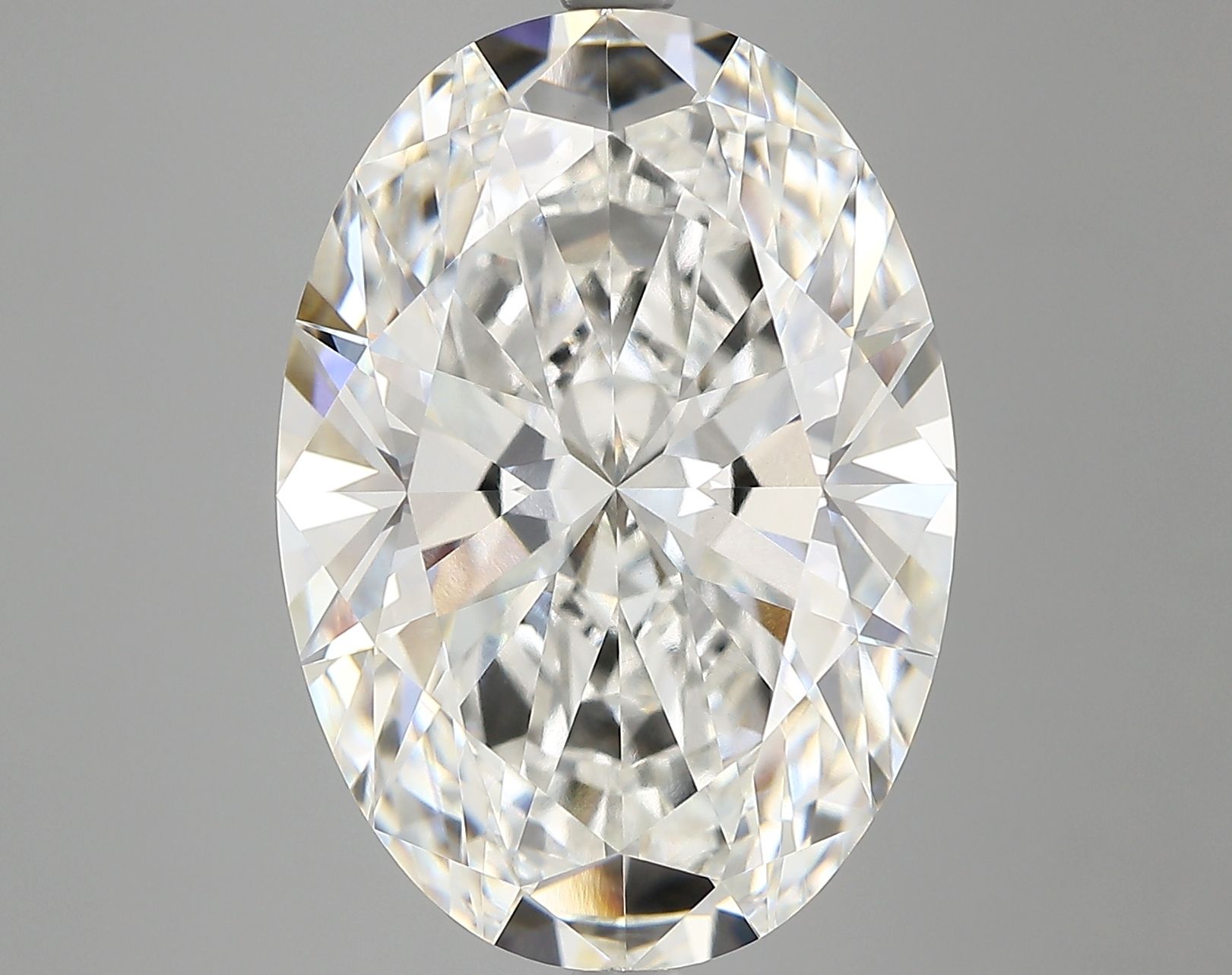 9.10 ct. oval Lab Grown Diamond front image