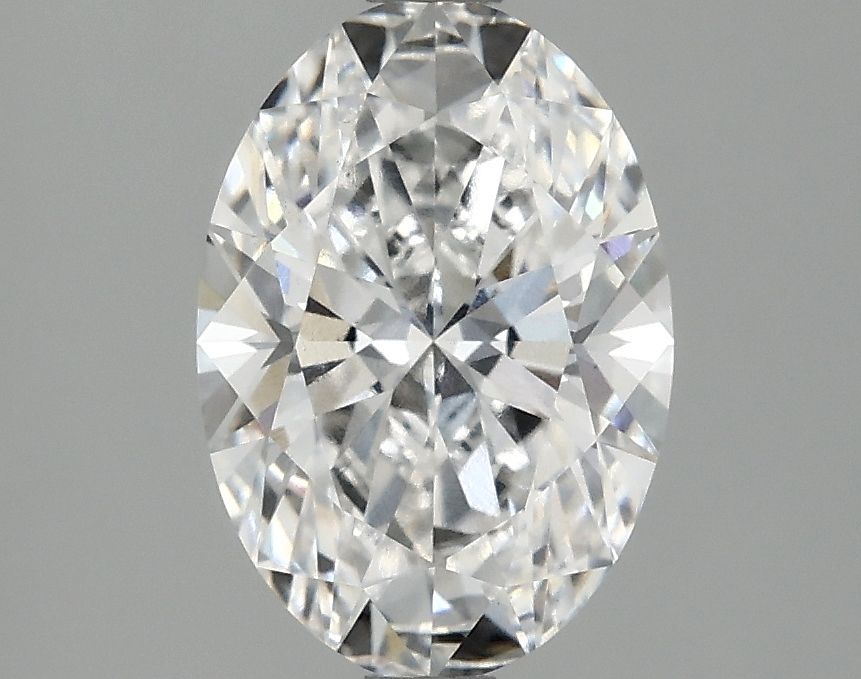 2.10 ct. oval Lab Grown Diamond front image
