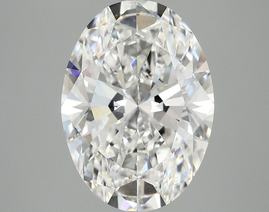 3.92 ct. oval Lab Grown Diamond front image