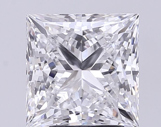 4.04 ct. princess Lab Grown Diamond front image