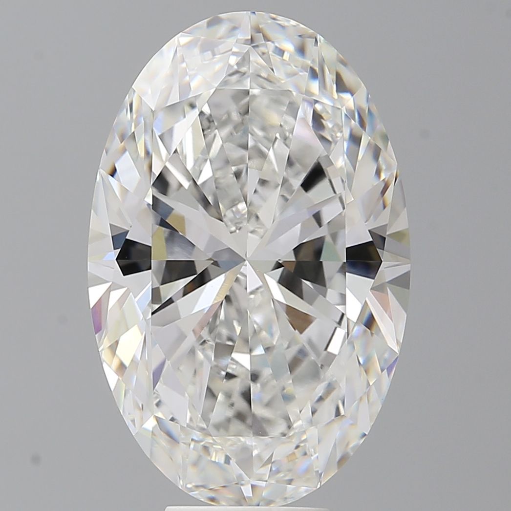 9.56 ct. oval Lab Grown Diamond front image