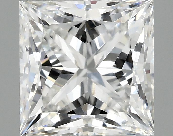 2.08 ct. princess Lab Grown Diamond front image