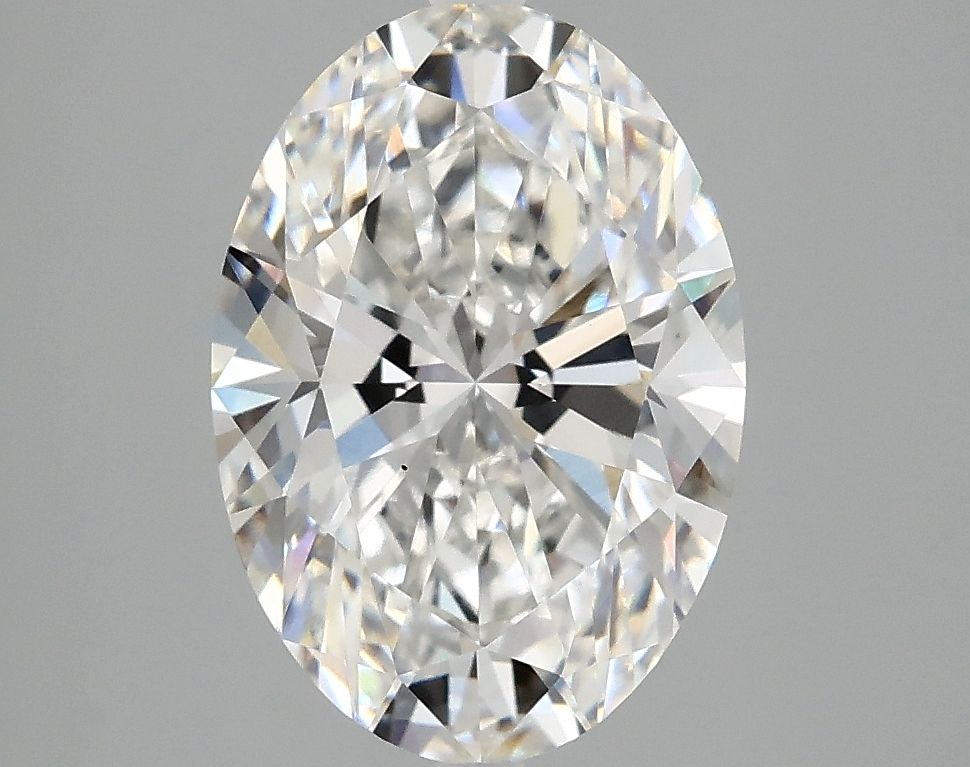 2.89 ct. oval Lab Grown Diamond front image