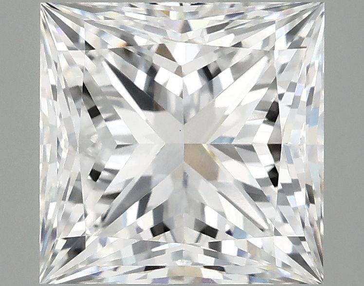 4.07 ct. princess Lab Grown Diamond front image