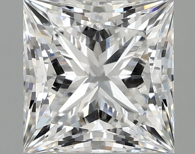 2.10 ct. princess Lab Grown Diamond front image