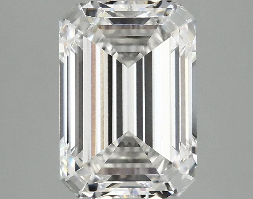 3.12 carat f VVS2 EX Cut IGI emerald diamond