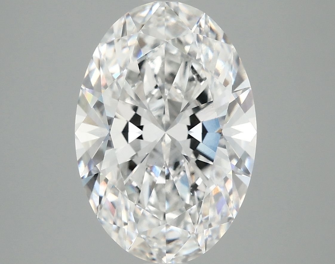 4.10 ct. oval Lab Grown Diamond front image