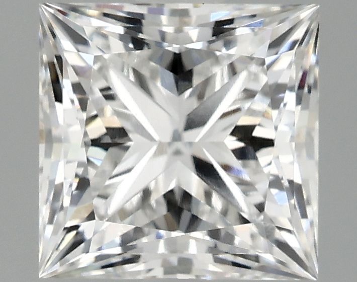 2.10 ct. princess Lab Grown Diamond front image