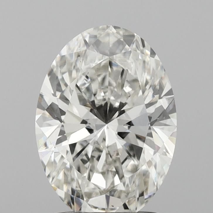 2.02 ct. oval Lab Grown Diamond front image