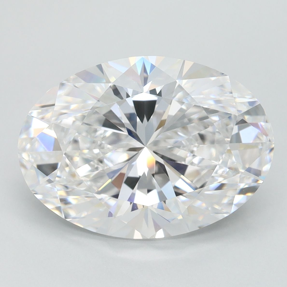 4.03 ct. oval Lab Grown Diamond front image