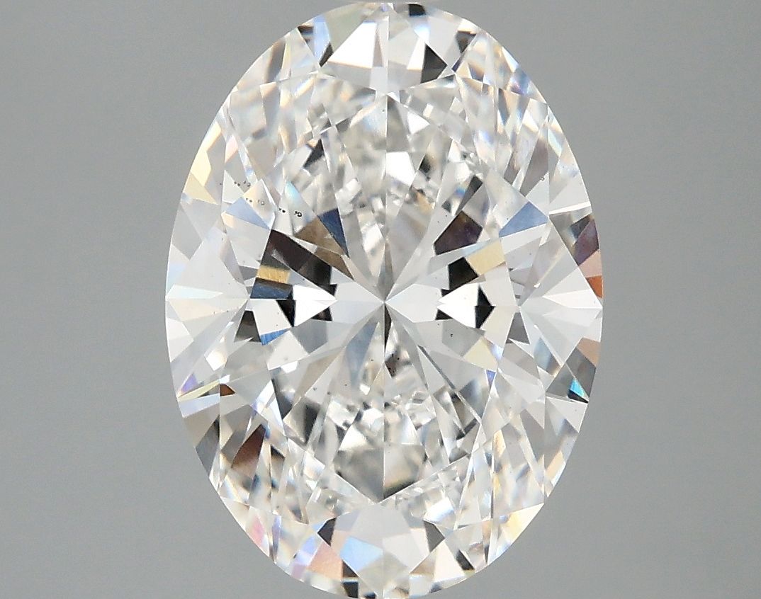 4.10 ct. oval Lab Grown Diamond front image
