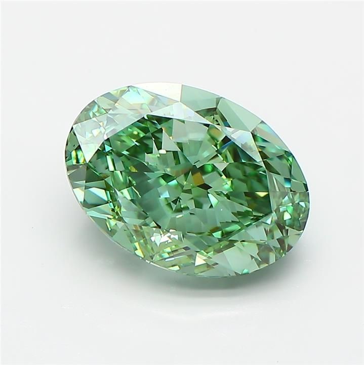 3.52 ct. oval Lab Grown Diamond front image