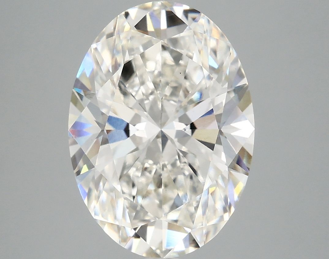 4.08 ct. oval Lab Grown Diamond front image