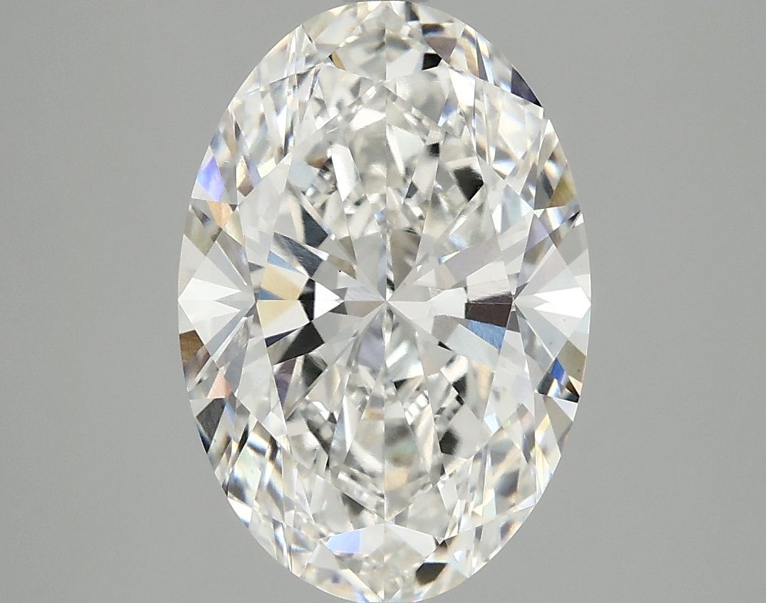 3.94 ct. oval Lab Grown Diamond front image