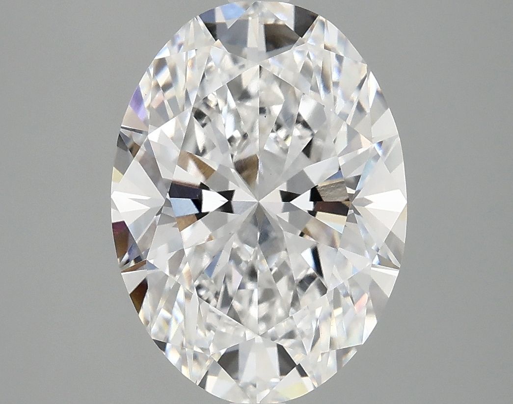 3.95 ct. oval Lab Grown Diamond front image