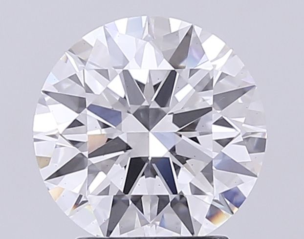 2.54 ct. round Lab Grown Diamond front image