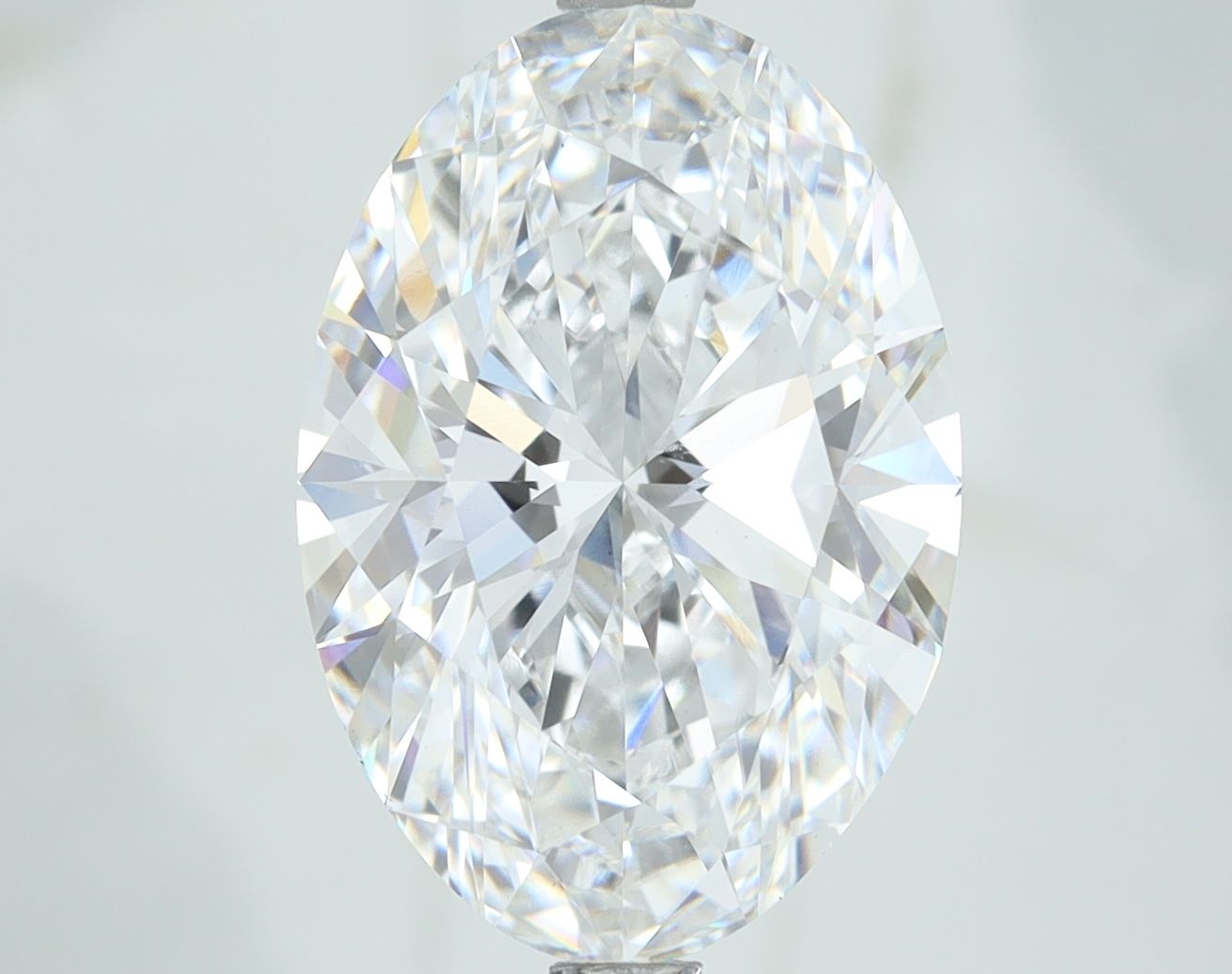 5.01 ct. oval Lab Grown Diamond front image