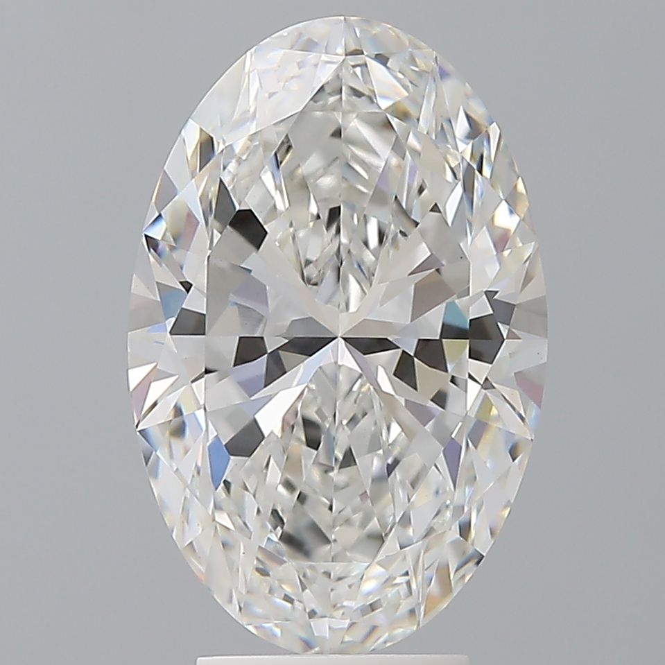 4.52 ct. oval Lab Grown Diamond front image
