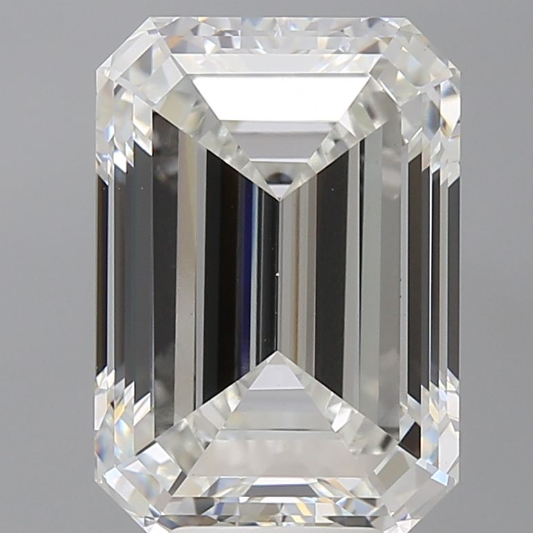 7.52 ct. emerald Lab Grown Diamond front image