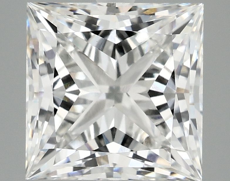 4.20 ct. princess Lab Grown Diamond front image