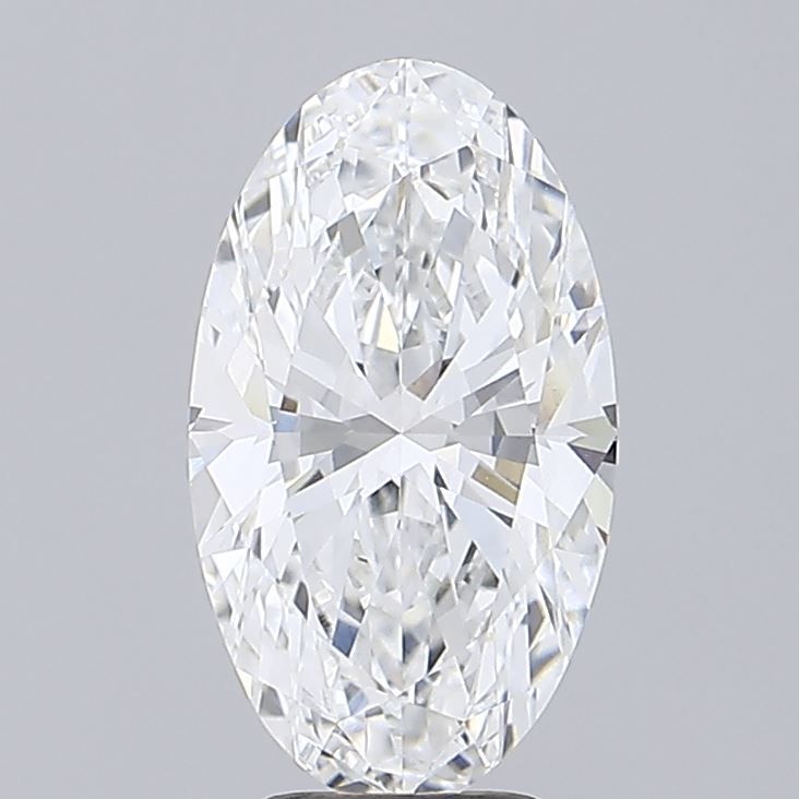 4.05 ct. oval Lab Grown Diamond front image
