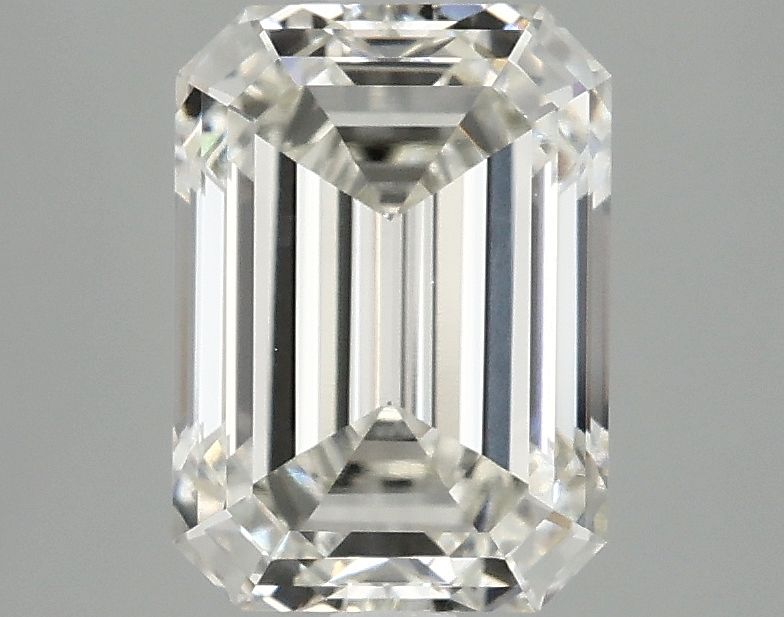 2.58 ct. emerald Lab Grown Diamond front image