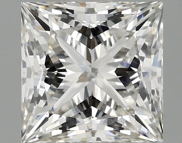 2.10 ct. princess Lab Grown Diamond front image