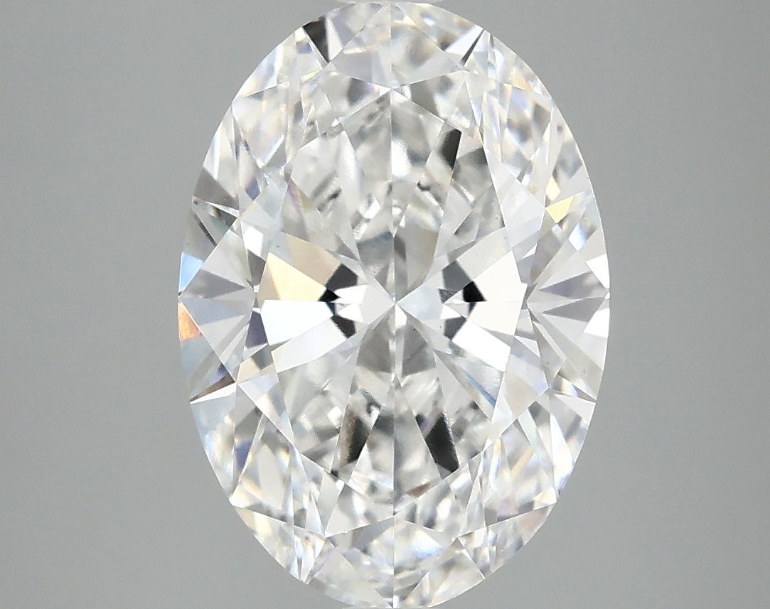 3.80 ct. oval Lab Grown Diamond front image