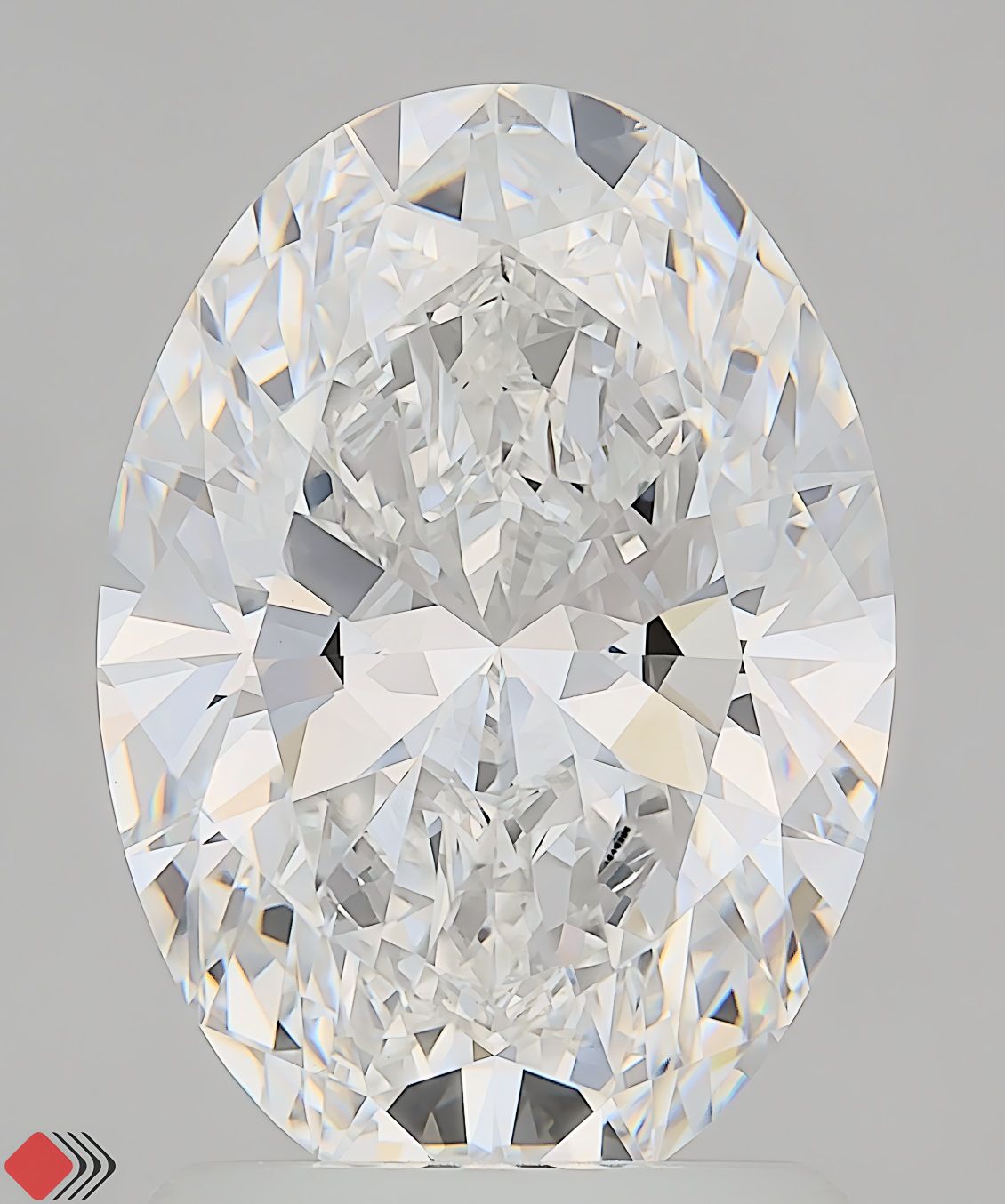 1.85 ct. oval Lab Grown Diamond front image