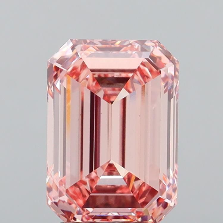 5.04 ct. emerald Lab Grown Diamond front image
