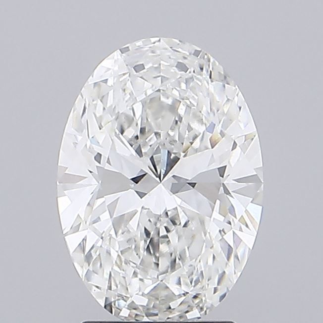 2.67 ct. oval Lab Grown Diamond front image