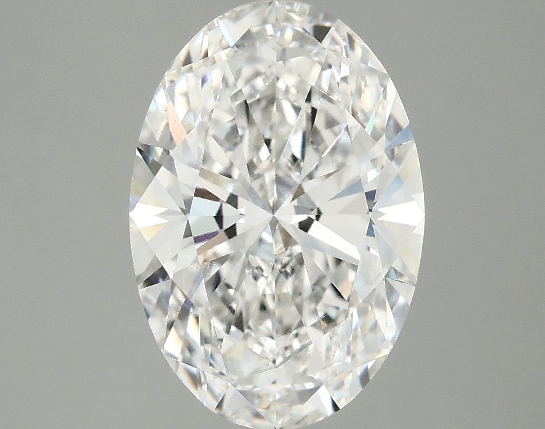3.83 ct. oval Lab Grown Diamond front image
