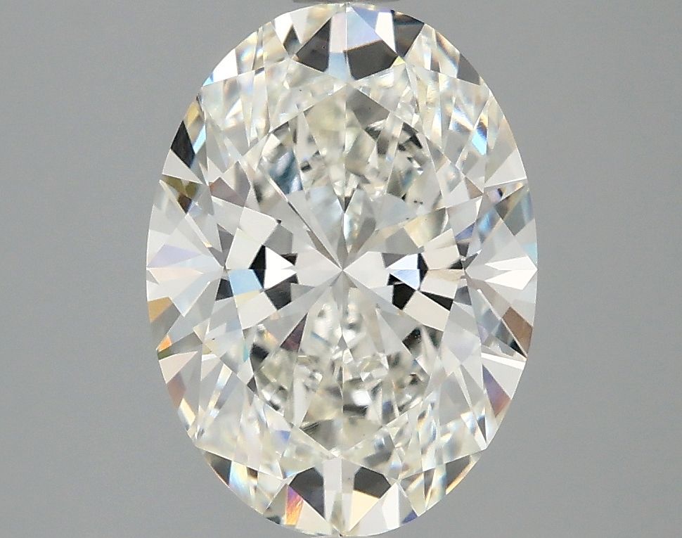 3.02 ct. oval Lab Grown Diamond front image