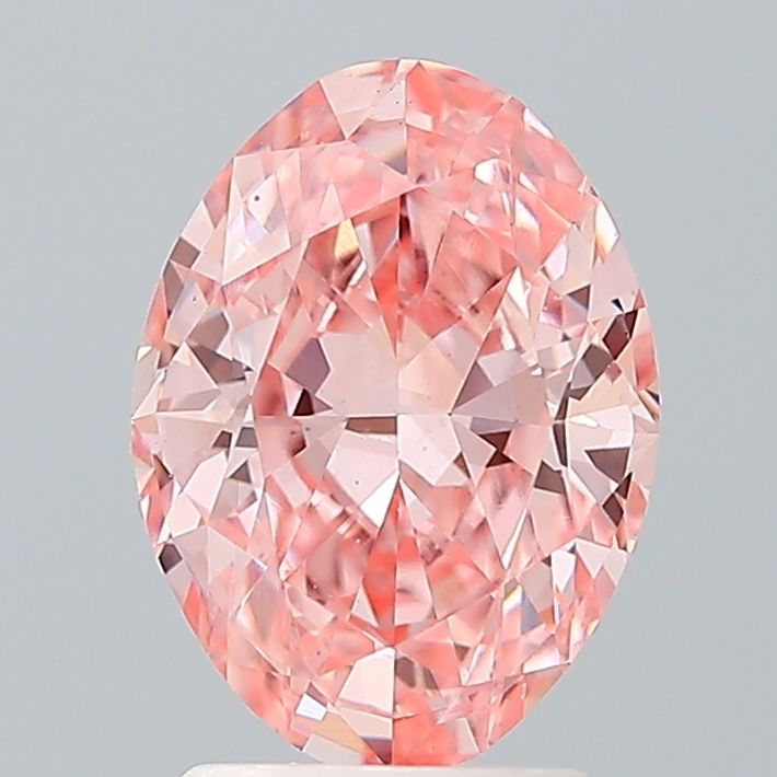 2.08 ct. oval Lab Grown Diamond front image