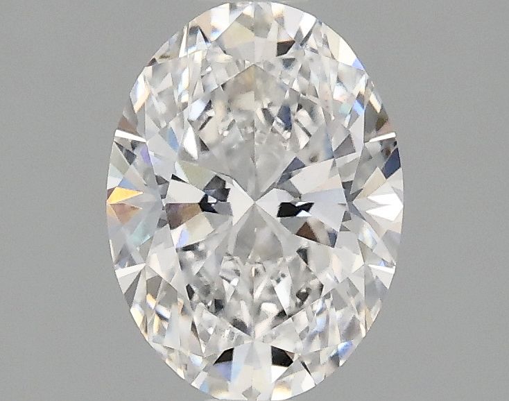 1.35 ct. oval Lab Grown Diamond front image