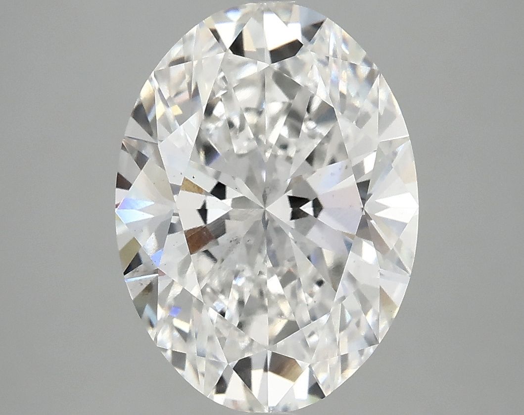 4.10 ct. oval Lab Grown Diamond front image