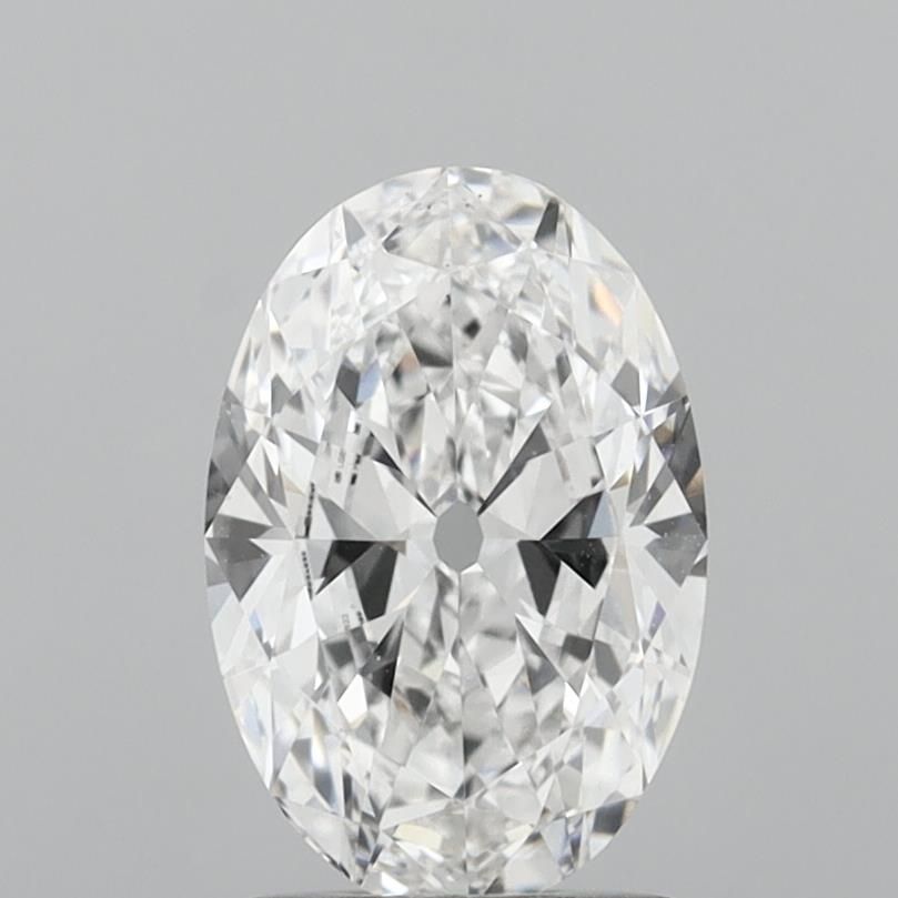 1.36 ct. oval Lab Grown Diamond front image
