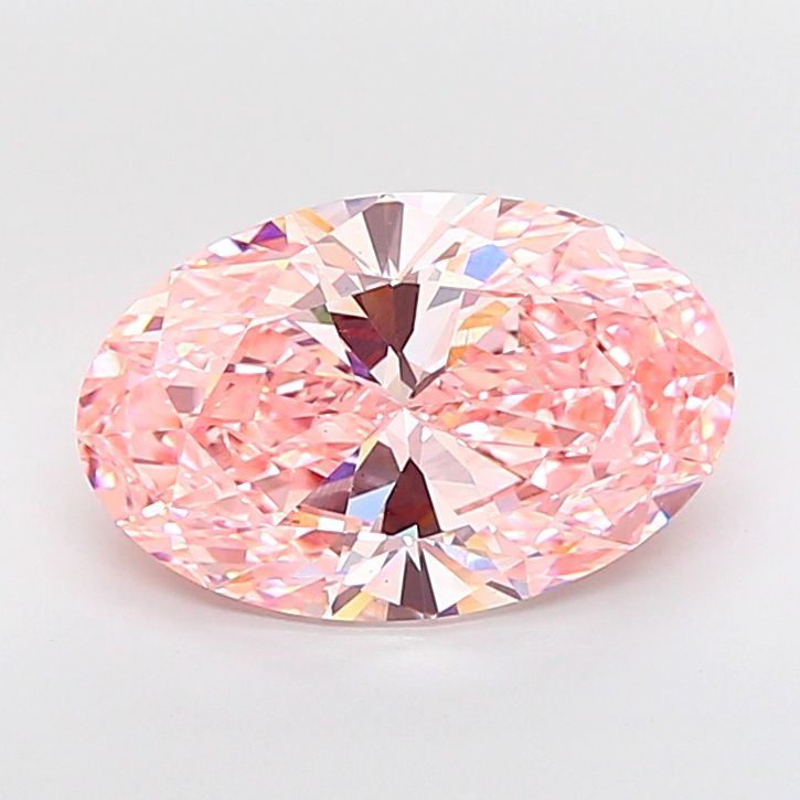 8.00 ct. oval Lab Grown Diamond front image