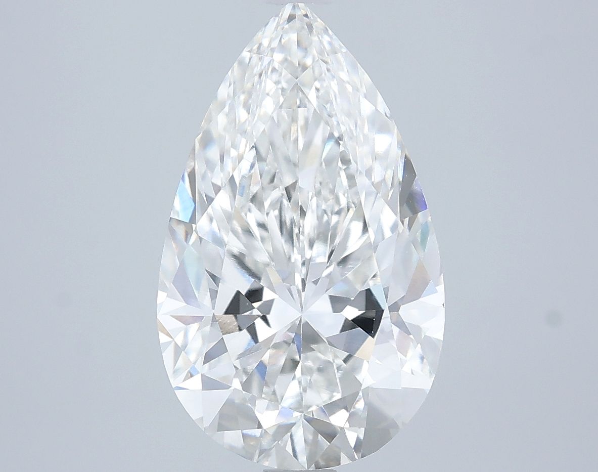 4.09 ct. pear Lab Grown Diamond front image