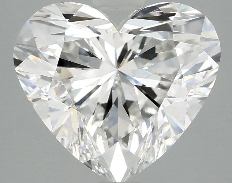 3.09 carat f VS1 EX Cut IGI heart diamond