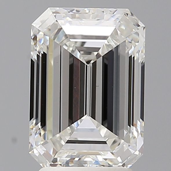 3.02 ct. emerald Lab Grown Diamond front image