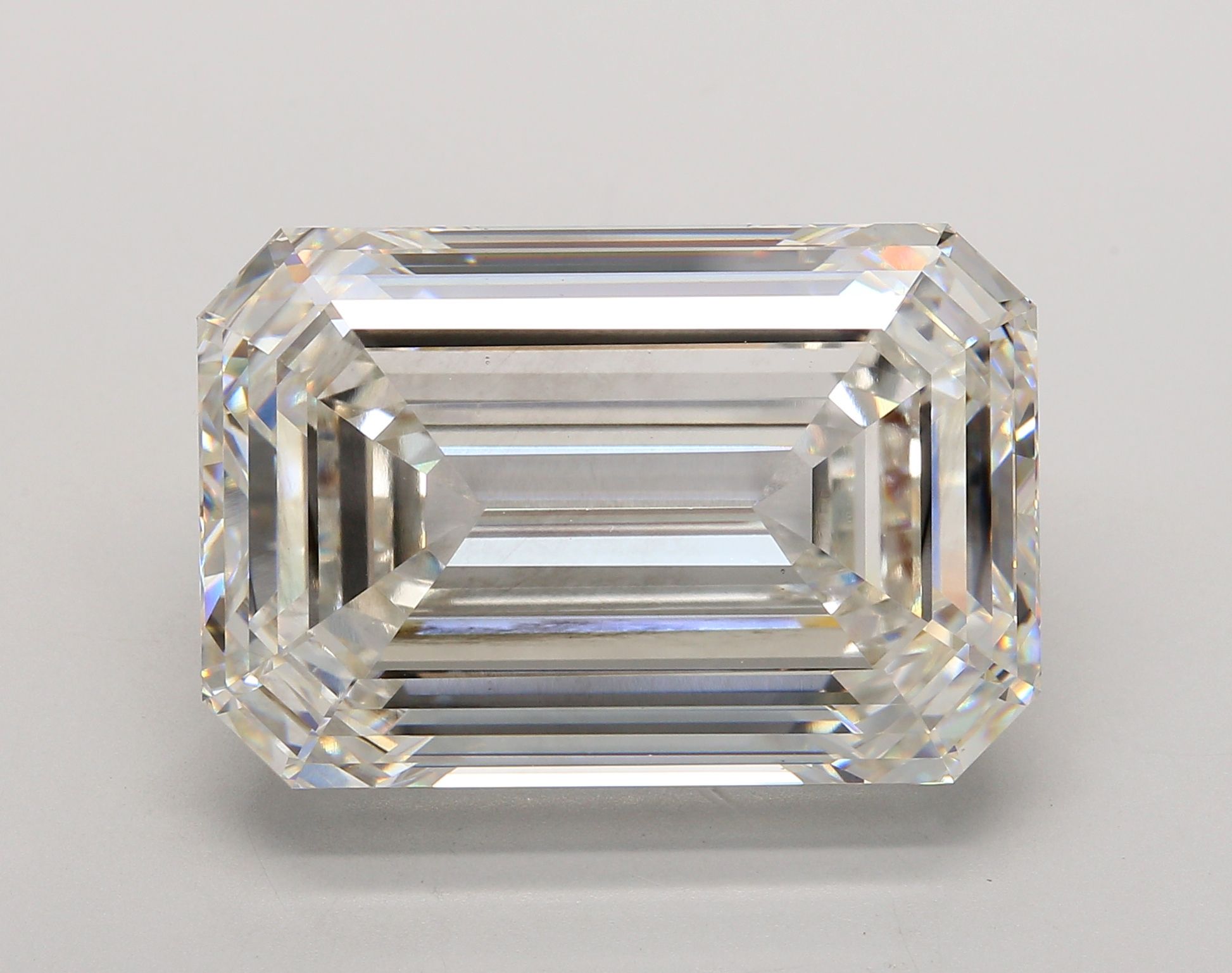 32.29 ct. emerald Lab Grown Diamond front image
