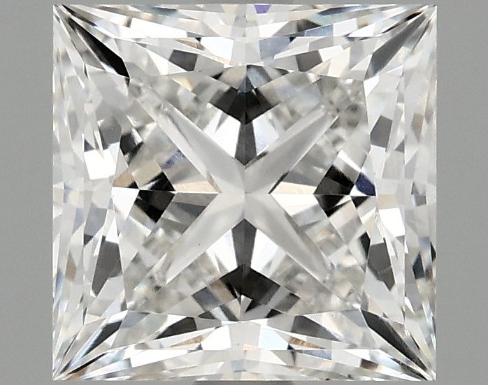 2.09 ct. princess Lab Grown Diamond front image
